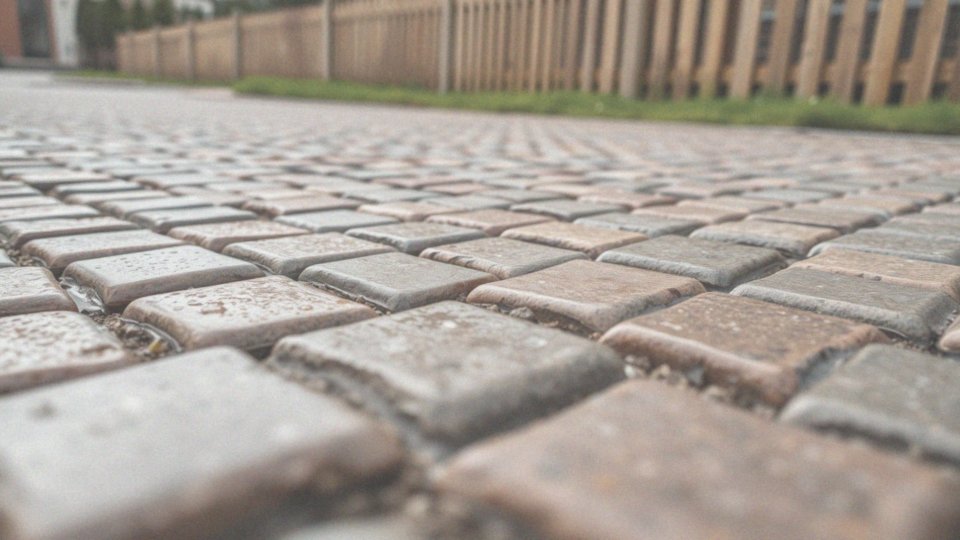 Jak impregnaty wpływają na kolor kostki brukowej?