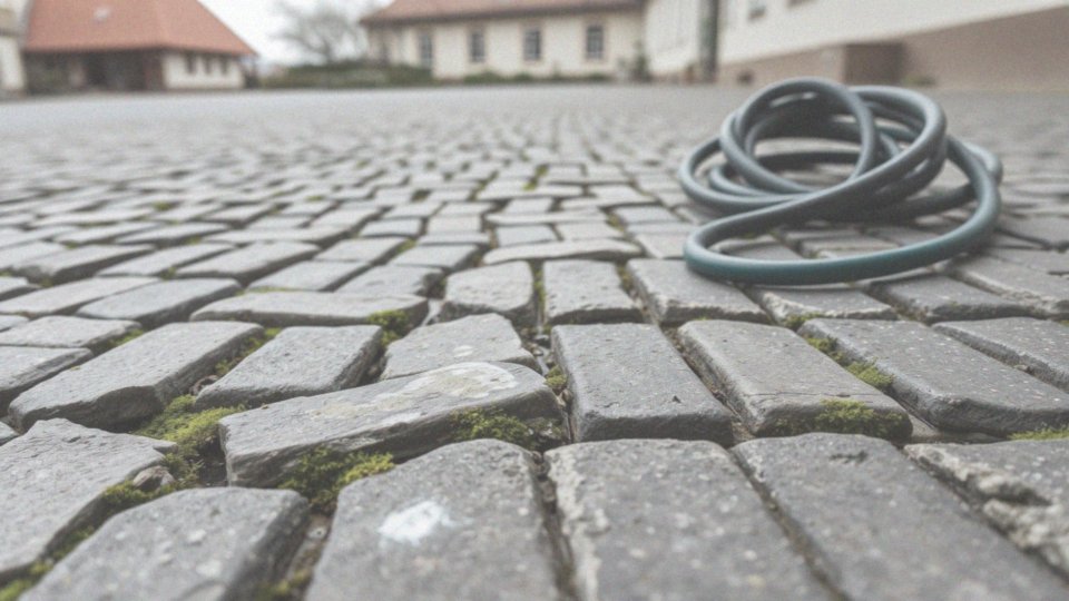 Jakie są najczęstsze problemy podczas czyszczenia kostki brukowej?