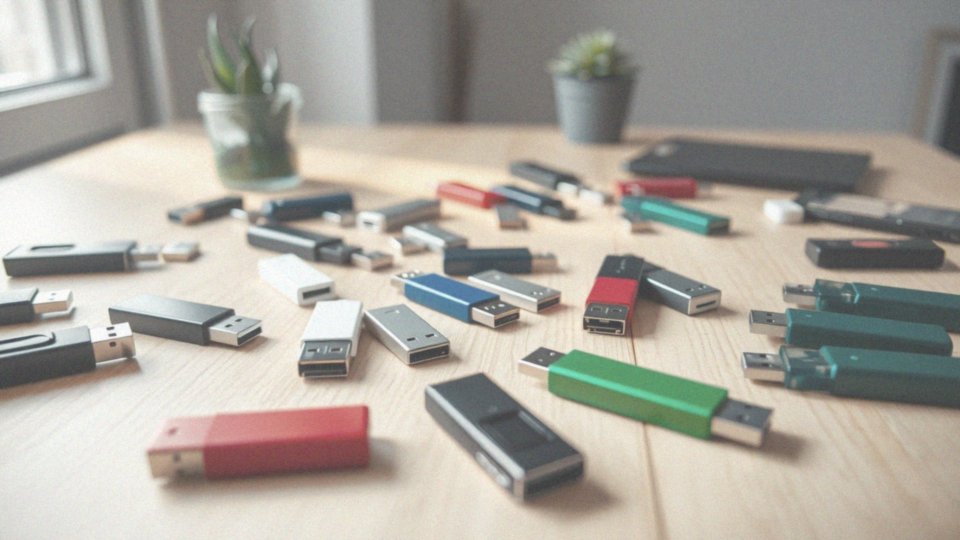 Jakie kolory mogą mieć pendrive'y?