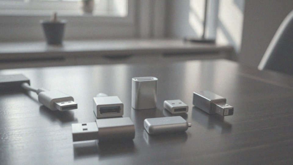 Jakie adaptery można użyć do pendrive'a?