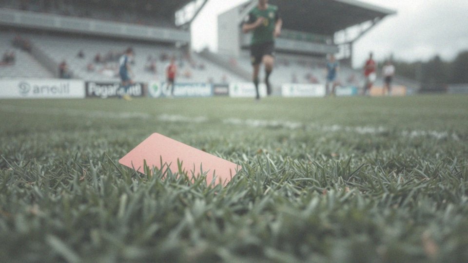 Kiedy czerwona kartka może być pokazana zawodnikowi?