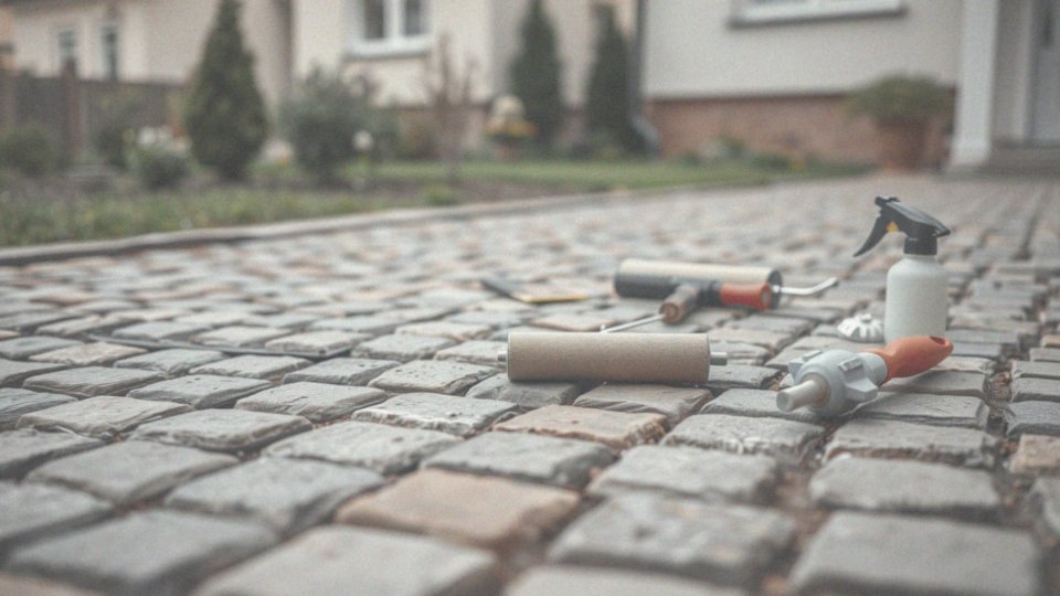 Jakie są metody aplikacji impregnatu do kostki brukowej?