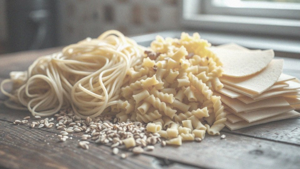 Jakie są rodzaje makaronów bezglutenowych?