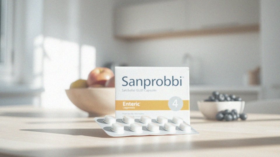Jak Sanprobi 4 Enteric wspiera mikroflorę jelitową?