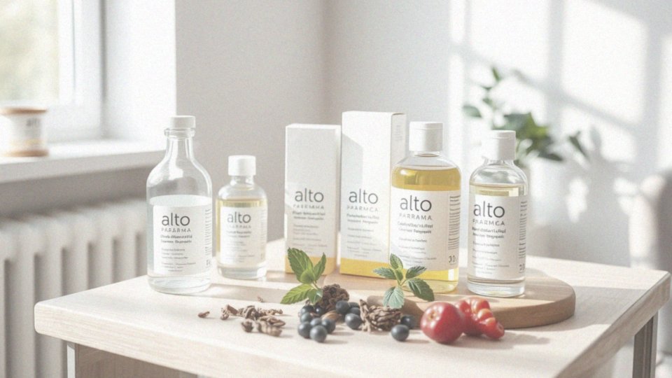 Jakie cechy charakteryzują produkty Alto Pharma?