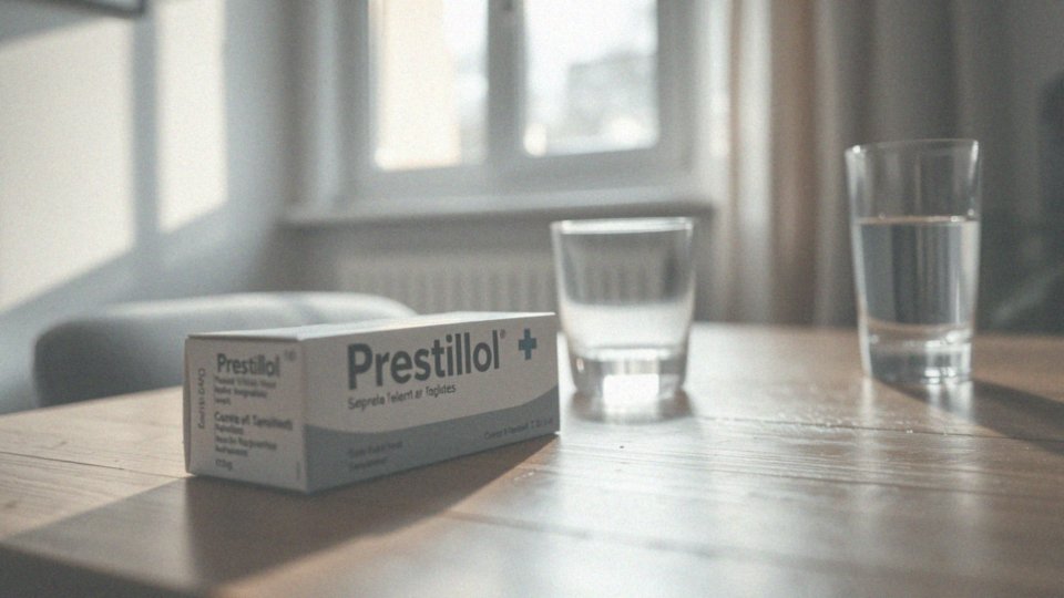 Jakie są bardzo częste skutki uboczne Prestilolu?