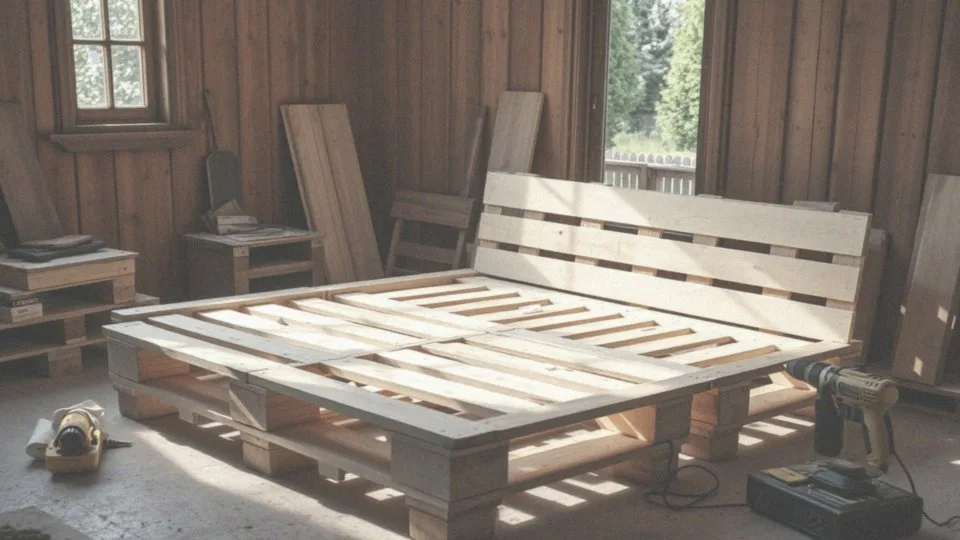 Jak zrobić łóżko z palet 160×200 – krok po kroku do wyjątkowego mebla